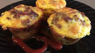 Sausage Egg Bites  Low Carb Keto Breakfast Idea