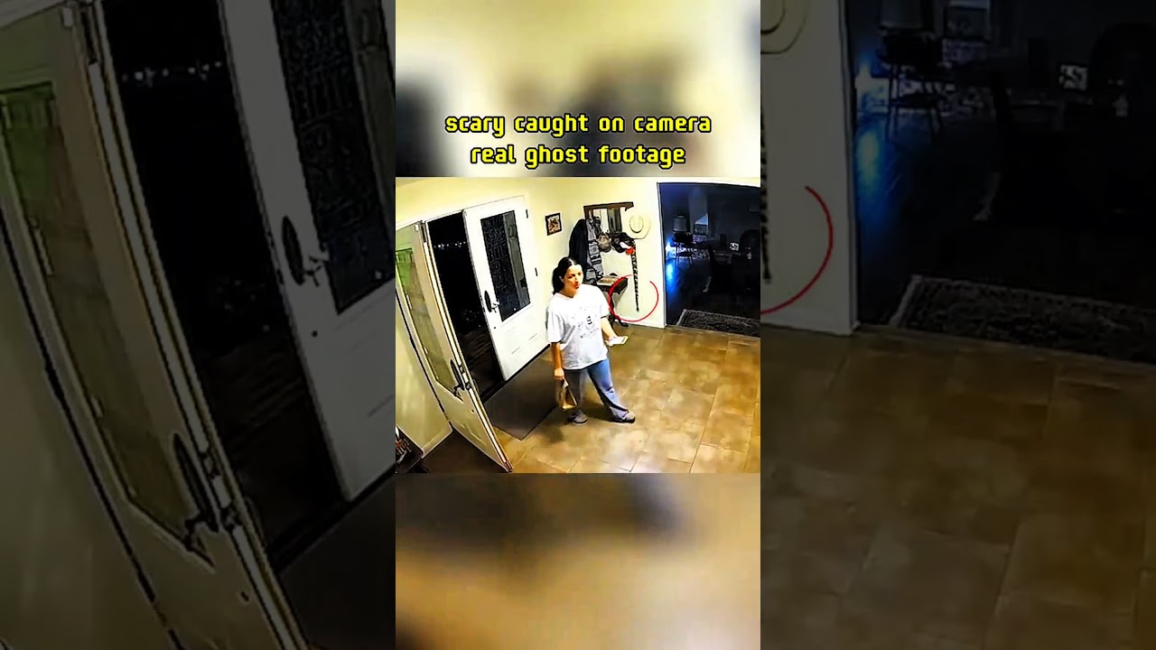 GHOST REAL FOOTAGE HAD CAUGHT BY SECURITY CAMERA 