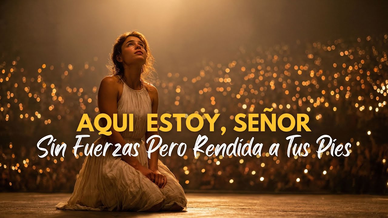 Aquí estoy, Señor: Sin Fuerzas pero Rendida a Tus Pies | Una Alabanza de Sanidad y Oración