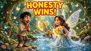 Information The Honest Woodcutter 🪓✨ | Moral Story for Kids | AI Animated Story | Harish Mrityunjay Stories News