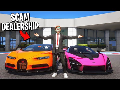 Opening a Scam Dealership in GTA 5 RP..