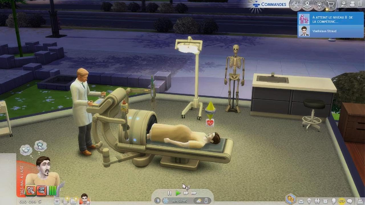 Les Sims 4 - Vladislaus Straud accouche d'une extraterrestre !