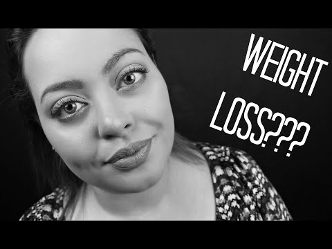 ASMR| Whispered Ramble - Weight Loss & Health Update (Black & White)