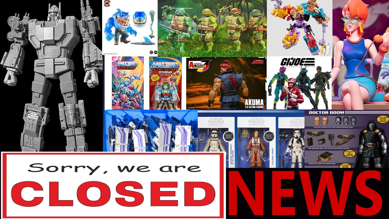 WEEKLY NEWS 2/22/26:  GI JOE, GHOSTBUSTERS, TMNT, STREET SHARKS MOTU DR DOOM, STAR WARS TRANSFORMERS