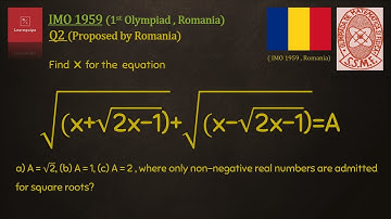 The very first International Math Olympiad Problem | IMO 1959 Q2 Solution l #imo1959 #maths