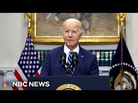 Watch: Biden delivers remarks on actions to reduce crime 