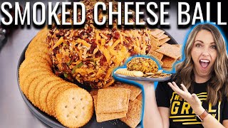 Smoky and Savory SMOKED CREAM CHEESE BALL with Bacon and Jalapenos! | How To screenshot 1