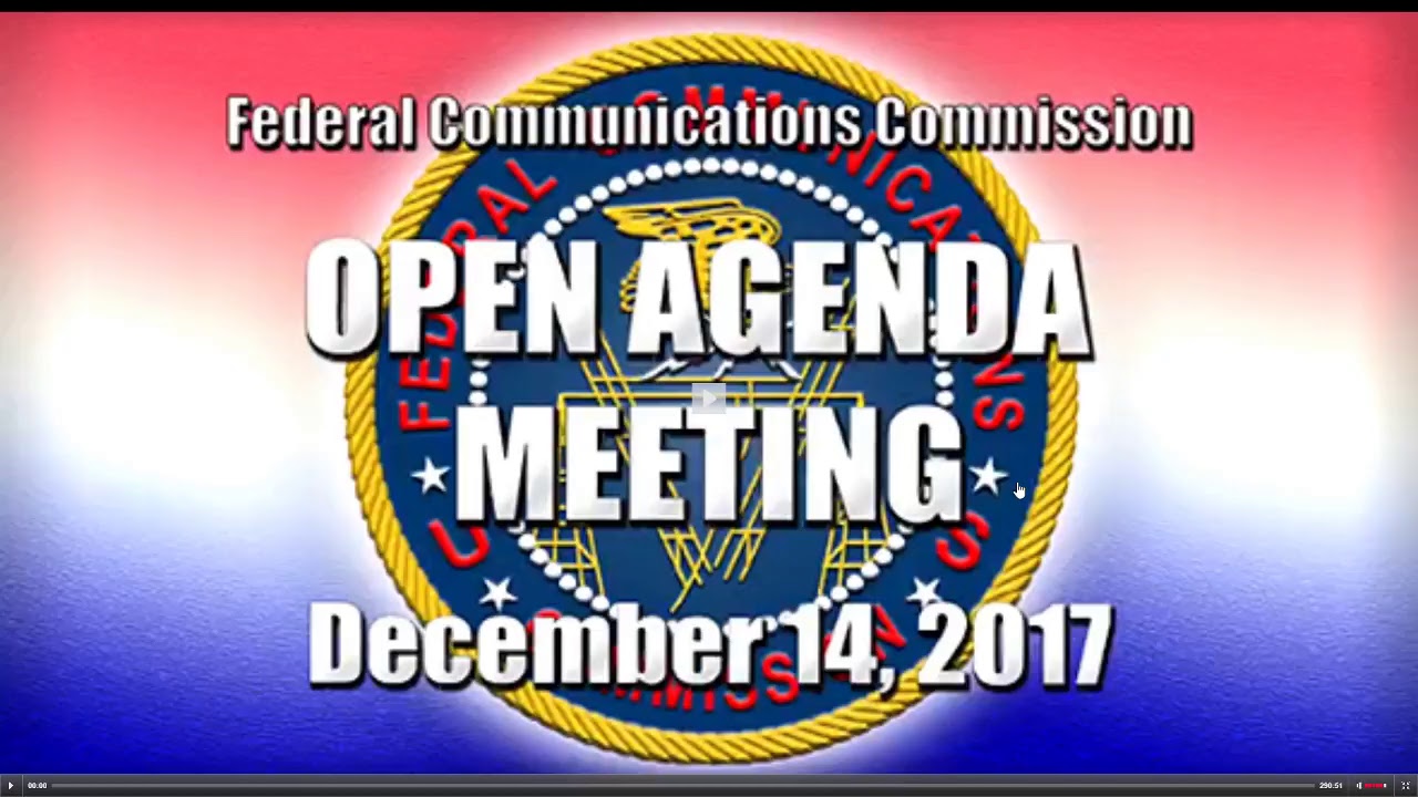 FCC NET NEUTRALITY VOTE (Full Video)