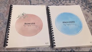 Hand Writing The Bible Scripture Journals