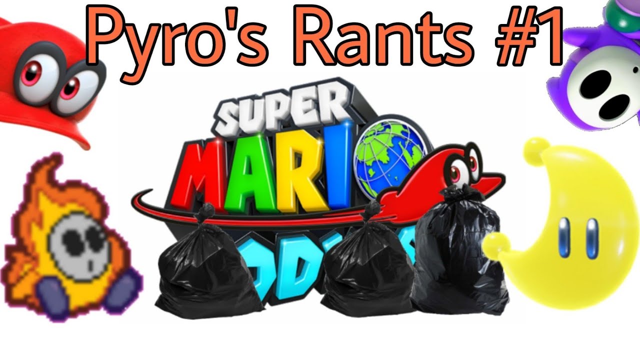 Why Mario Odyssey is One of the Worst 3D Mario Games | Pyro's Rants #1 ...