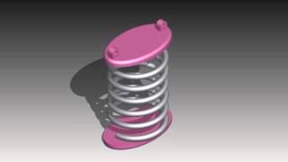 Spring CAD Animation