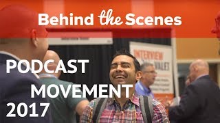 Podcast Movement & Behind the Scenes at a Power Up Podcasting Meetup
