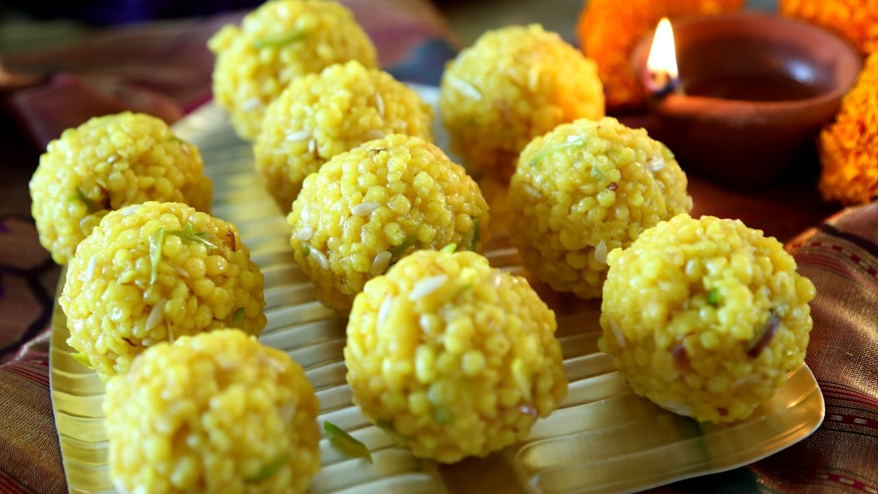 Motichoor Laddu Recipe | Diwali Special Sweet Recipe | Masala Trails With Smita Deo | Rajshri Food