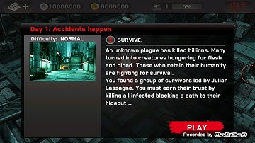 Dead trigger mod apk  tutorial gameplay