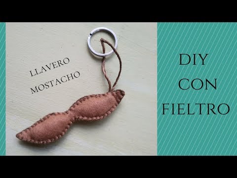 LLAVERO DE FIELTRO DIY