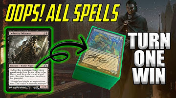 Legacy Oops All Spells turn 1 combo