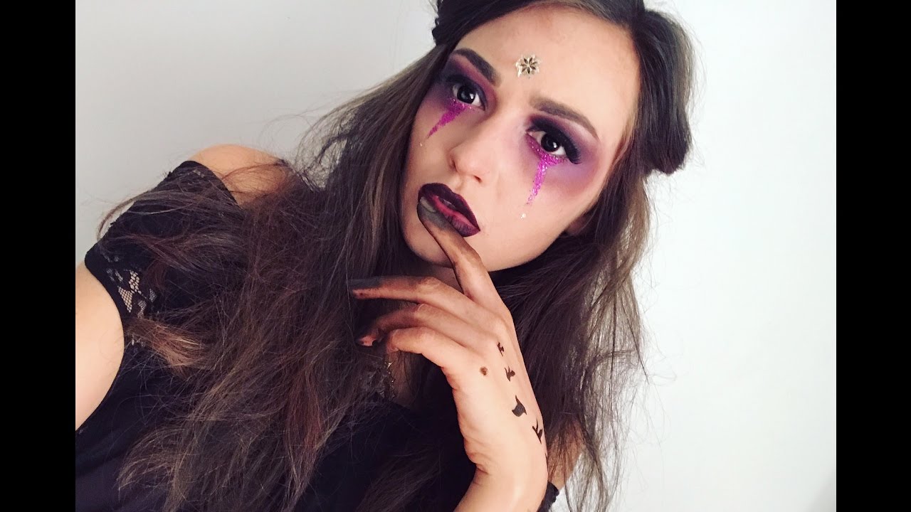 Witch / fortune teller makeup Halloween 2018 Макияж Гадалки на
