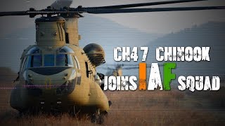 4 Chinook Ch47 Helicopters Inducted In Iaf