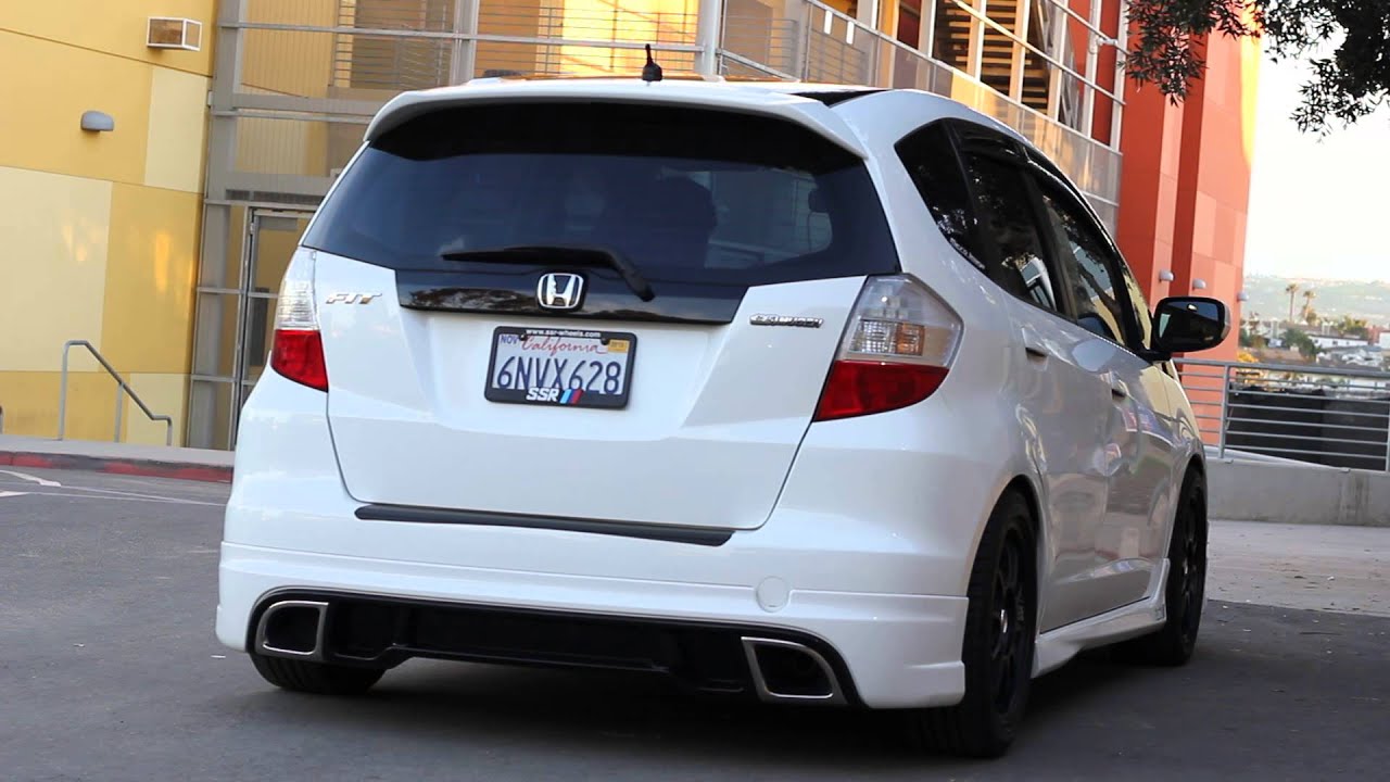 Honda Fit Mugen Exhaust Start Rev Youtube