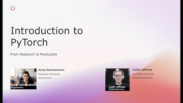 Introduction to PyTorch