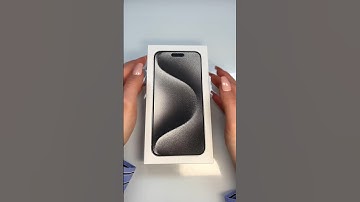 ASMR iPhone 15 Pro Max Unboxing 📱 #shorts #asmr #unboxing #apple