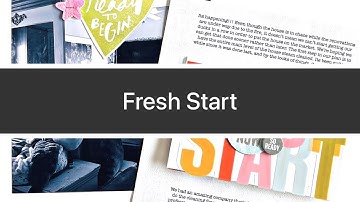 Begin Story Kit| Fresh Start | Ali Edwards