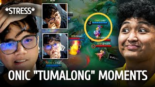 TLPH SANJI LOOKS MORE STRESS  ANALYZING ONIC ID'S "TUMALONG" MOMENT vs BTR THAN A REAL MATCH 😅