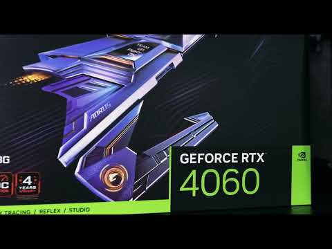 AORUS GeForce RTX 4060 ELITE 8G для стильной сборки!