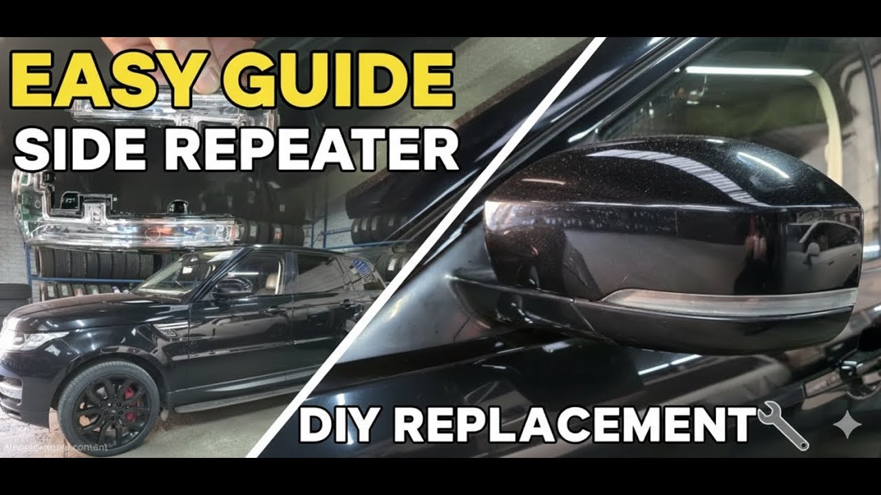 Как заменить указатель поворота зеркала | Range Rover Sport L494 | Пошаговая инструкция