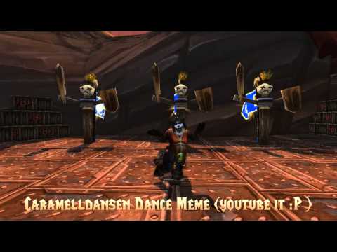 Mists of Pandaria - Pandaren Dance Moves (with video comparison)