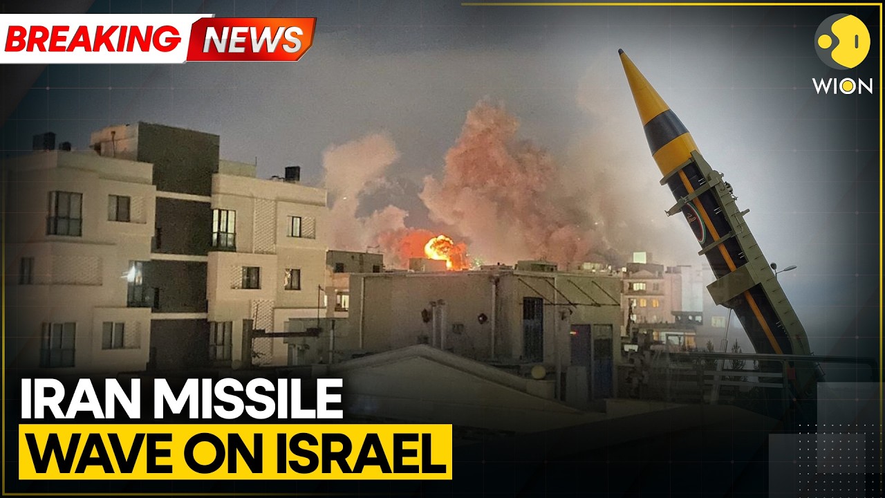 US-Iran War: Iran Launches Missile Wave On Israel; US Warns Citizens To  ‘Depart Now’ | WION