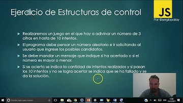 Curso de JavaScript en el Aula - 3.6 Estructura de control - Adivinar número
