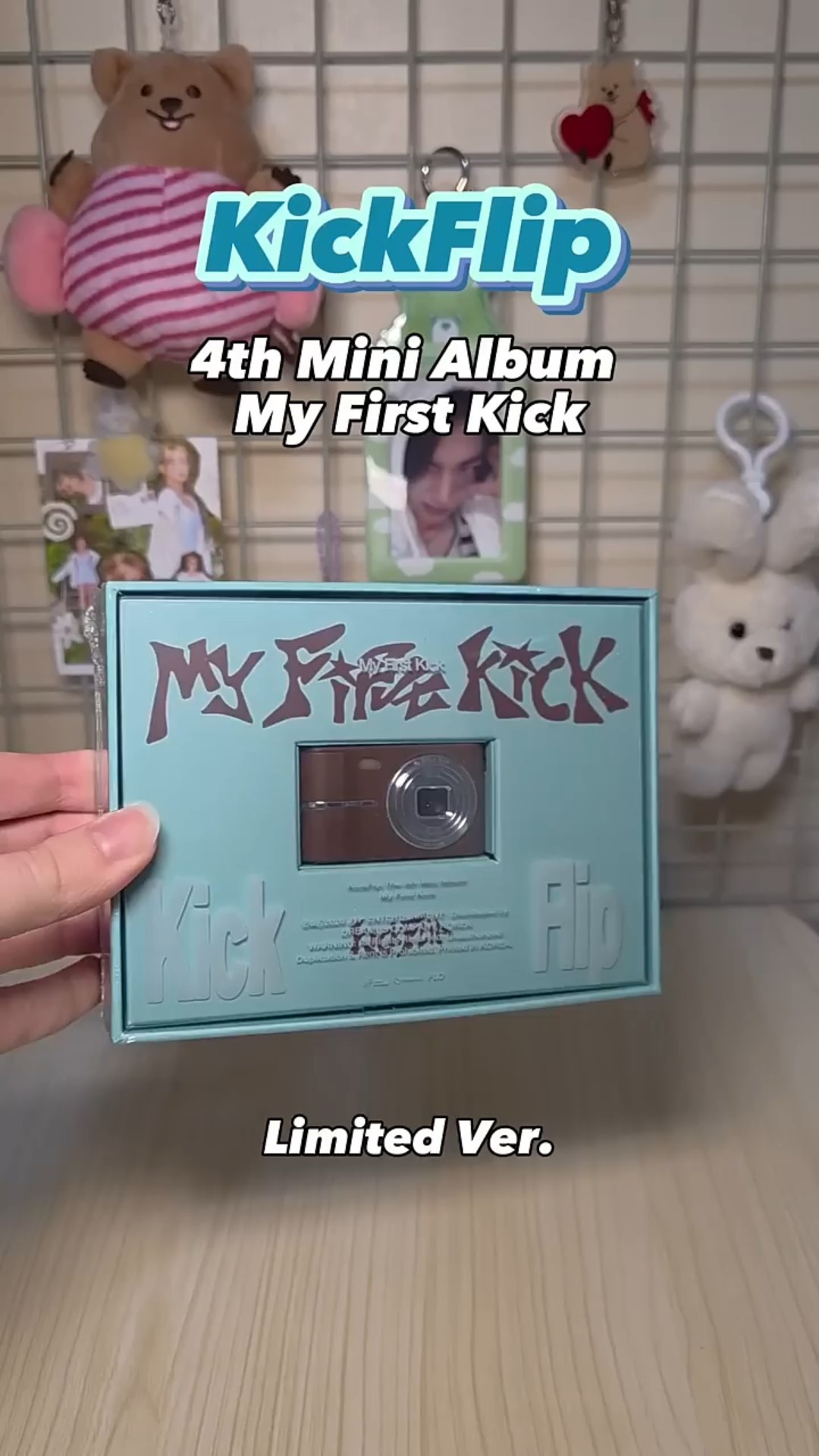 Unboxing KickFlip — 2nd Album My First Kick (Limited Ver