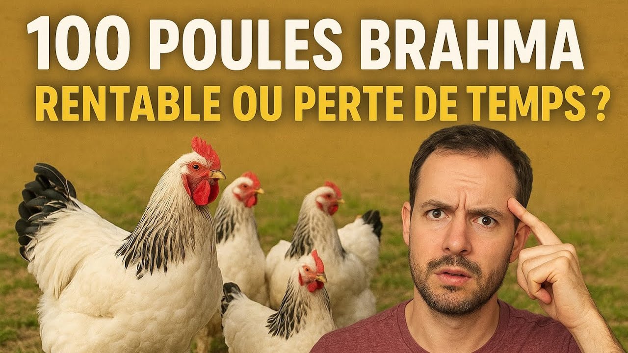 100 poules Brahma : rentable ou perte de temps ? 🐔💰