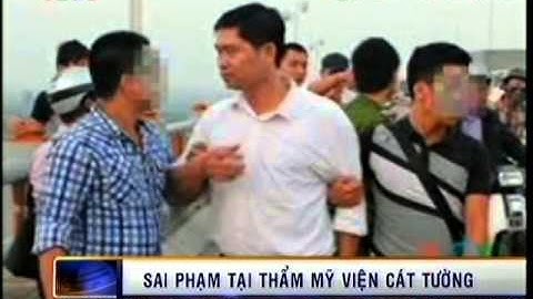 Sai phạm tại thẩm mỹ viện Cát Tường