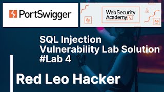 PortSwiggerLab# 4 SQL injection attack,querying the database type and version on MySQL and Microsoft