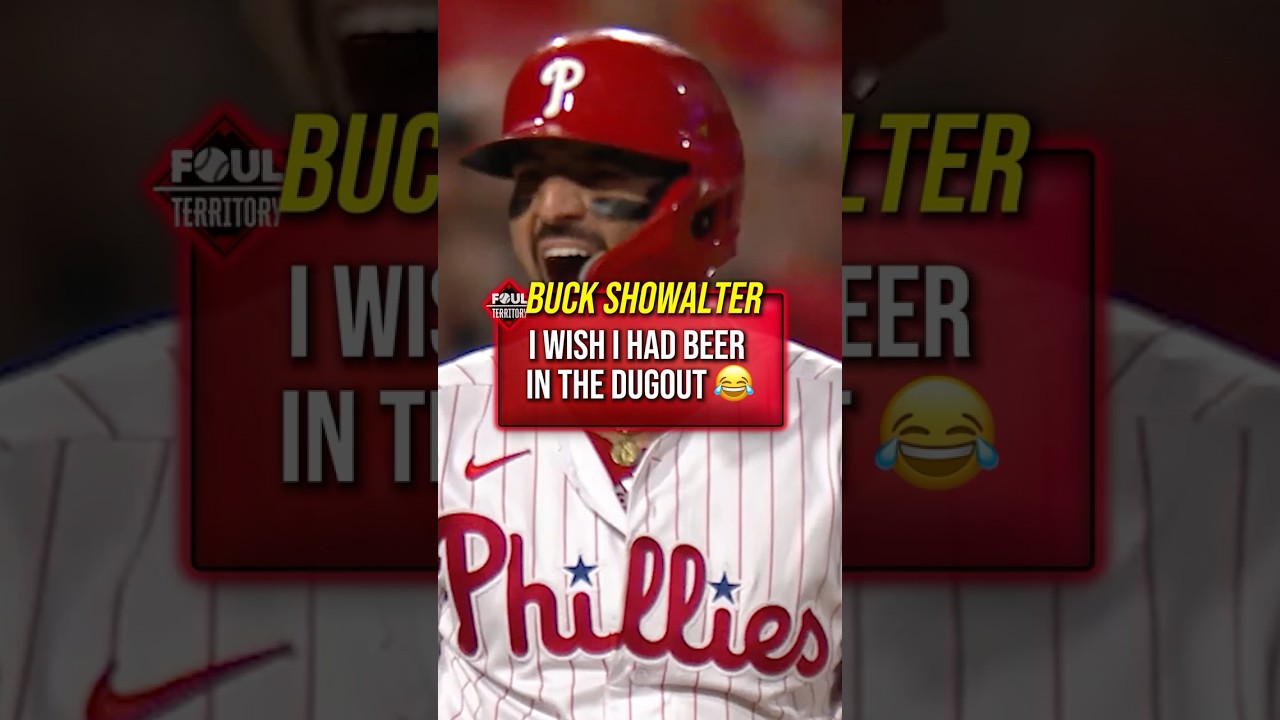 Buck Showalter jokes that he could've used a sip of beer in the dugout at times. 😂