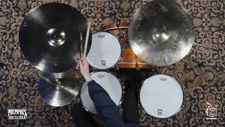 Used Sabian 21 AA Prototype Crash Cymbal - 2255g (UZZP221-1050421M)