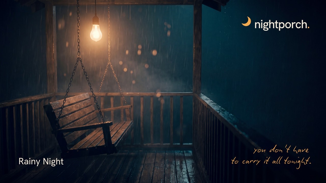 nightporch. — Rainy Night