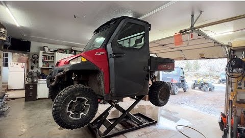 Duraclutch & a 2” lift kit & a-arm bushings on a Polaris 900xp Ranger @allwegottadois