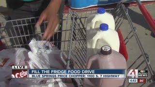Perishable food donations 'Fill the Fridge' Fill The Fridge Asking For Perishable Foods