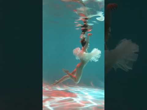 Как создаются крутые фото 📸 Балерина под водой