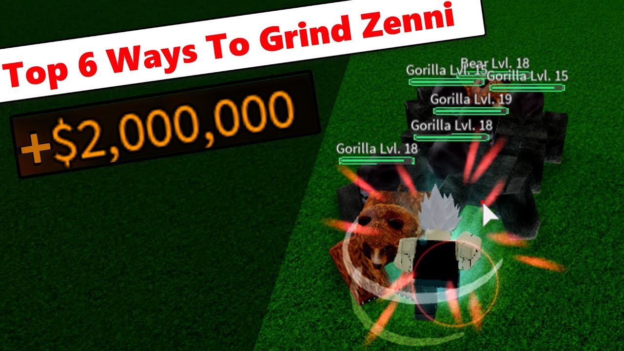 Top 6 Ways To Grind Zenni Dbz Final Stand Youtube - roblox dbzfs tournament grind youtube