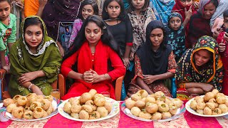 গ্রামের মেয়েদের ফুচকা খাওয়ার প্রতিযোগিতা - Fuchka eating contest | Bayazid Food