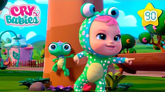 Funny Tricks and Caring Friends! 🤣| Cry Babies Magic tears 💕 | kitoons in english