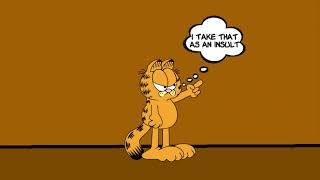 Artwork: Garfield Thought Bubble Test