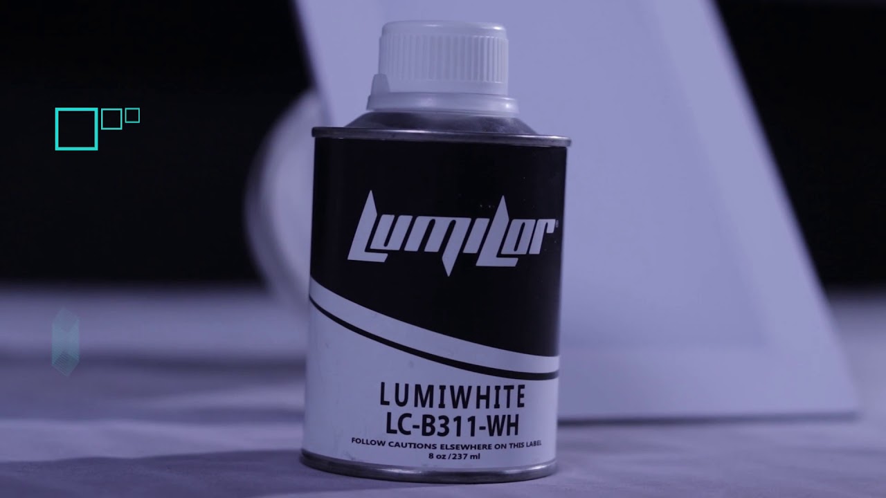Как правильно работать с электролюминесцентной краской Lumilor