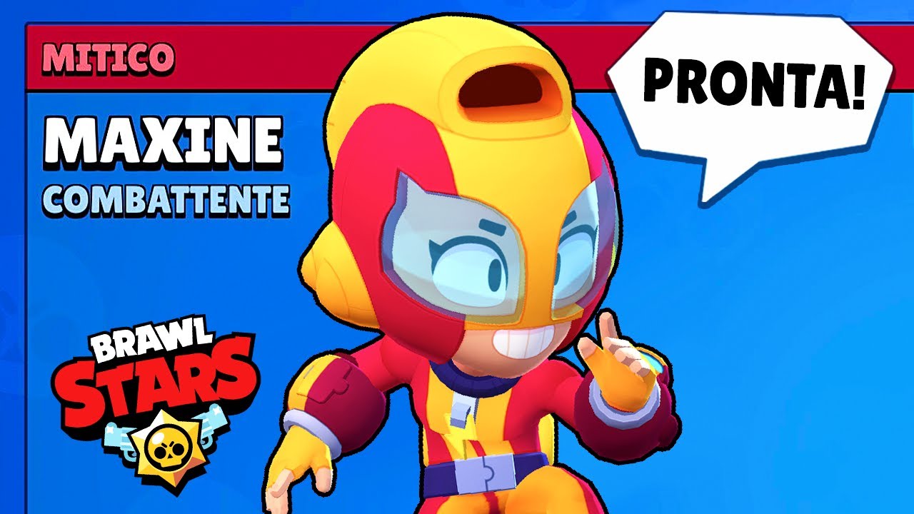 Proviamo Maxine Nuovo Brawler Mitico Brawl Stars Youtube - disegni di maxine di brawl stars