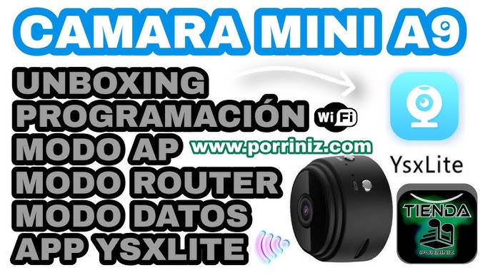 Mini Cámara Espía A9, Cámara Espía Pequeña, Cámara A9, Cámara Espía  Wifi. con Ofertas en Carrefour