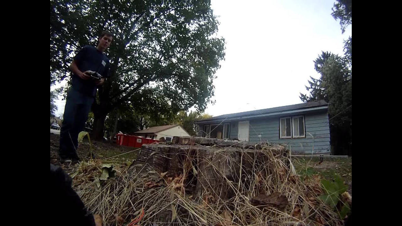 Tracked robot with Gopro camera on top - YouTube